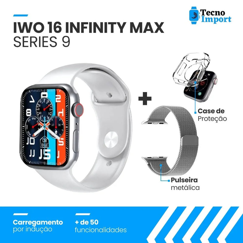 Lançamento Iwo 16 Infinity Max Series 9 + Pulseira