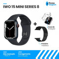 Lançamento Iwo Mini Series 8 + Pulseira Metálica Case