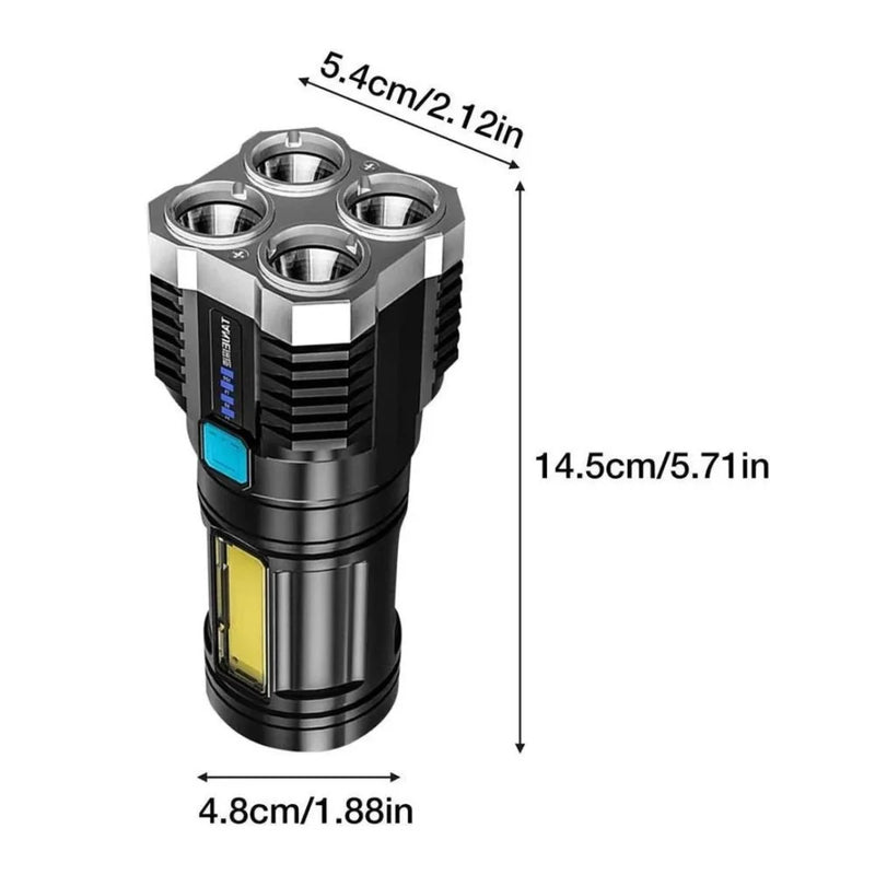 Lanterna Ecoluminar Pro - Ultra Brilho e Resistência GR6