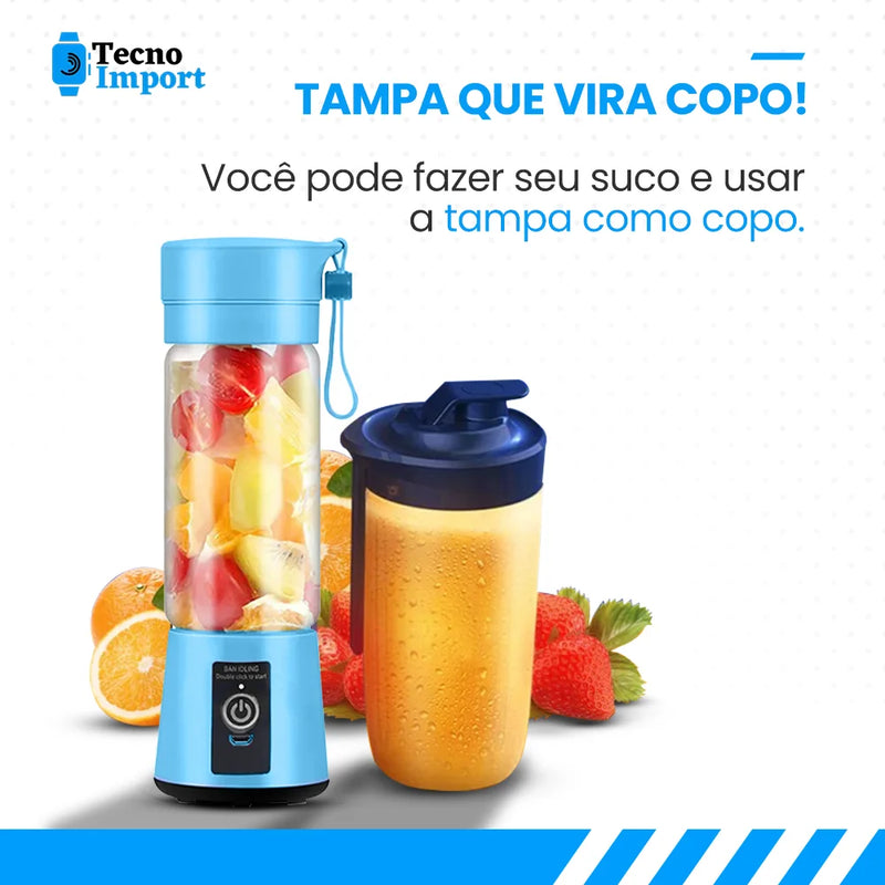 Liquidificador Portátil 6 Lâminas Tecno ®