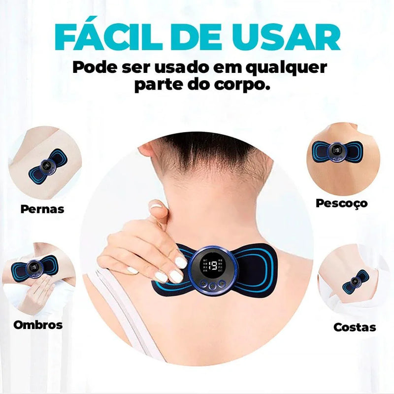 Mini Massageador Elétrico - VARIMAX® (ELIMINA 100% AS