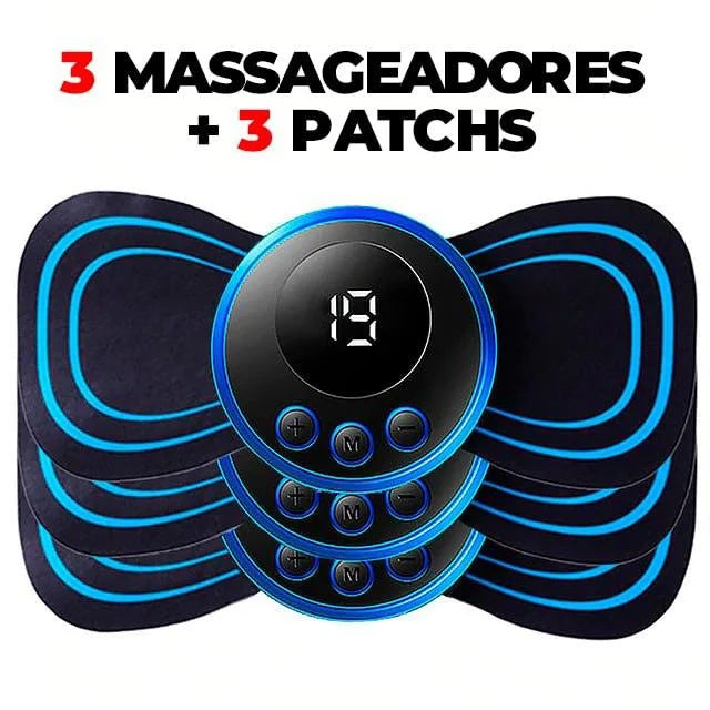 Mini Massageador Elétrico - VARIMAX® (ELIMINA 100% AS