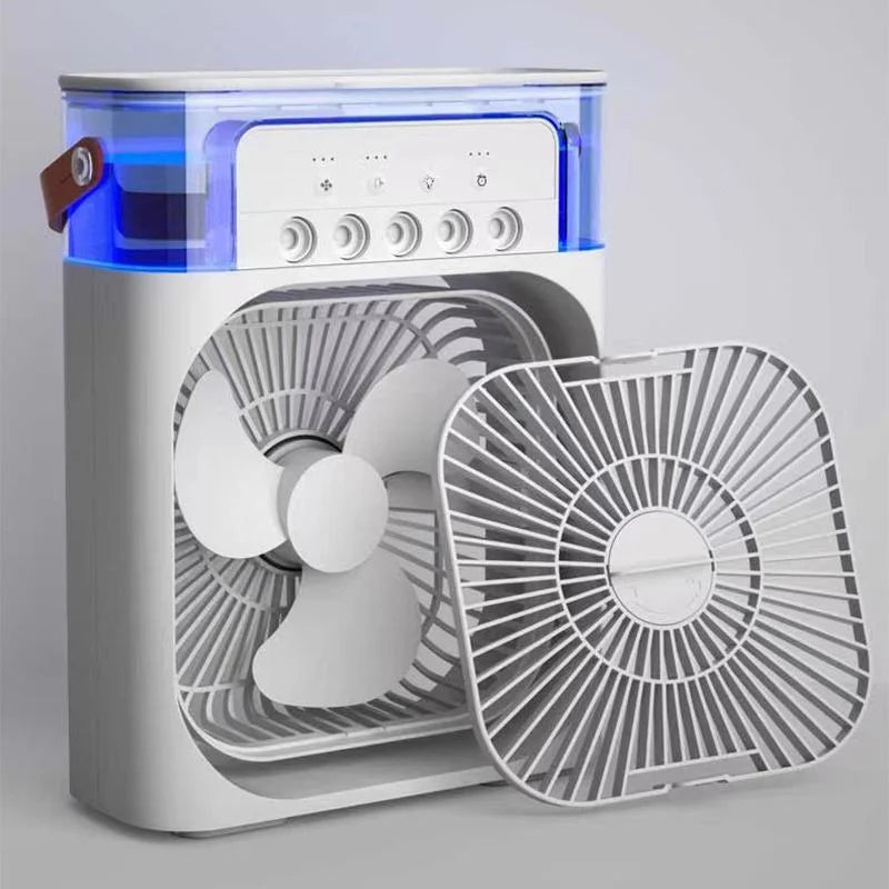 Mini Ventilador e Umidificador de Ar Portátil - GR6