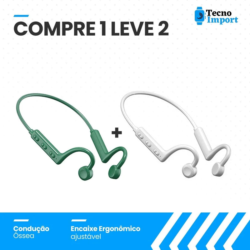 Open Fone 5.1 de Condução Óssea Compre 1 e Leve 2