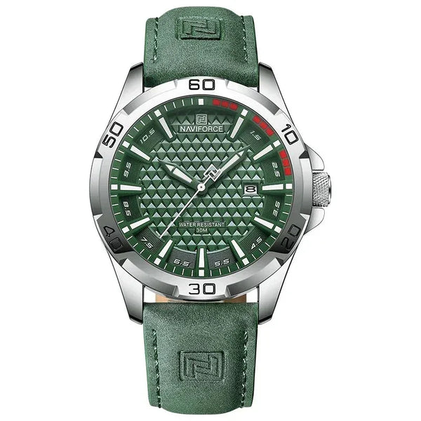 Relógio Masculino Calandra NaviForce - Green / Tecno