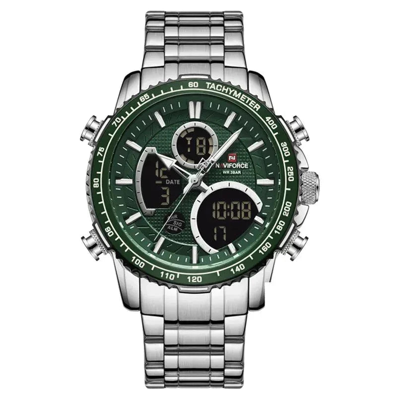 Relógio Masculino Oxford - Green Steel / Tecno