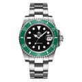 Relógio Masculino Submariner Dive - Green Black