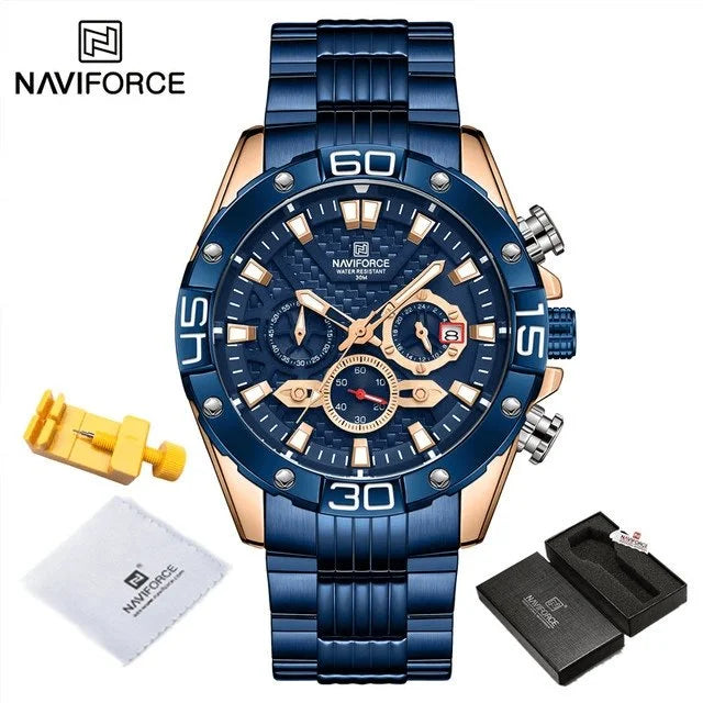 Relógio Naviforce Masculino Luxo - Tecno Import