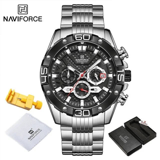 Relógio Naviforce Masculino Luxo - Tecno Import