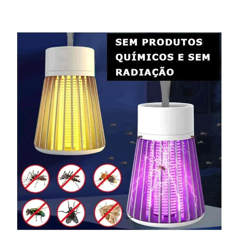 SafeLight© - Lâmpada Mata Mosquito UltraVioleta Pague 1