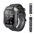 Smartwatch Ibadan DaFit IP68 - Black and Camo Strap / Tecno