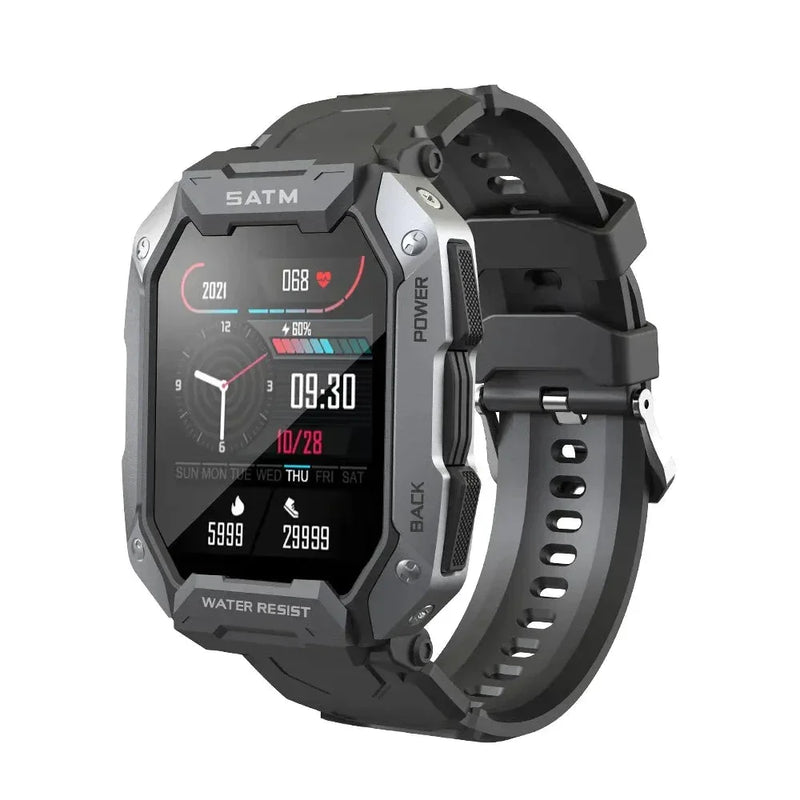 Smartwatch Ibadan DaFit IP68 - Black / Tecno Sport